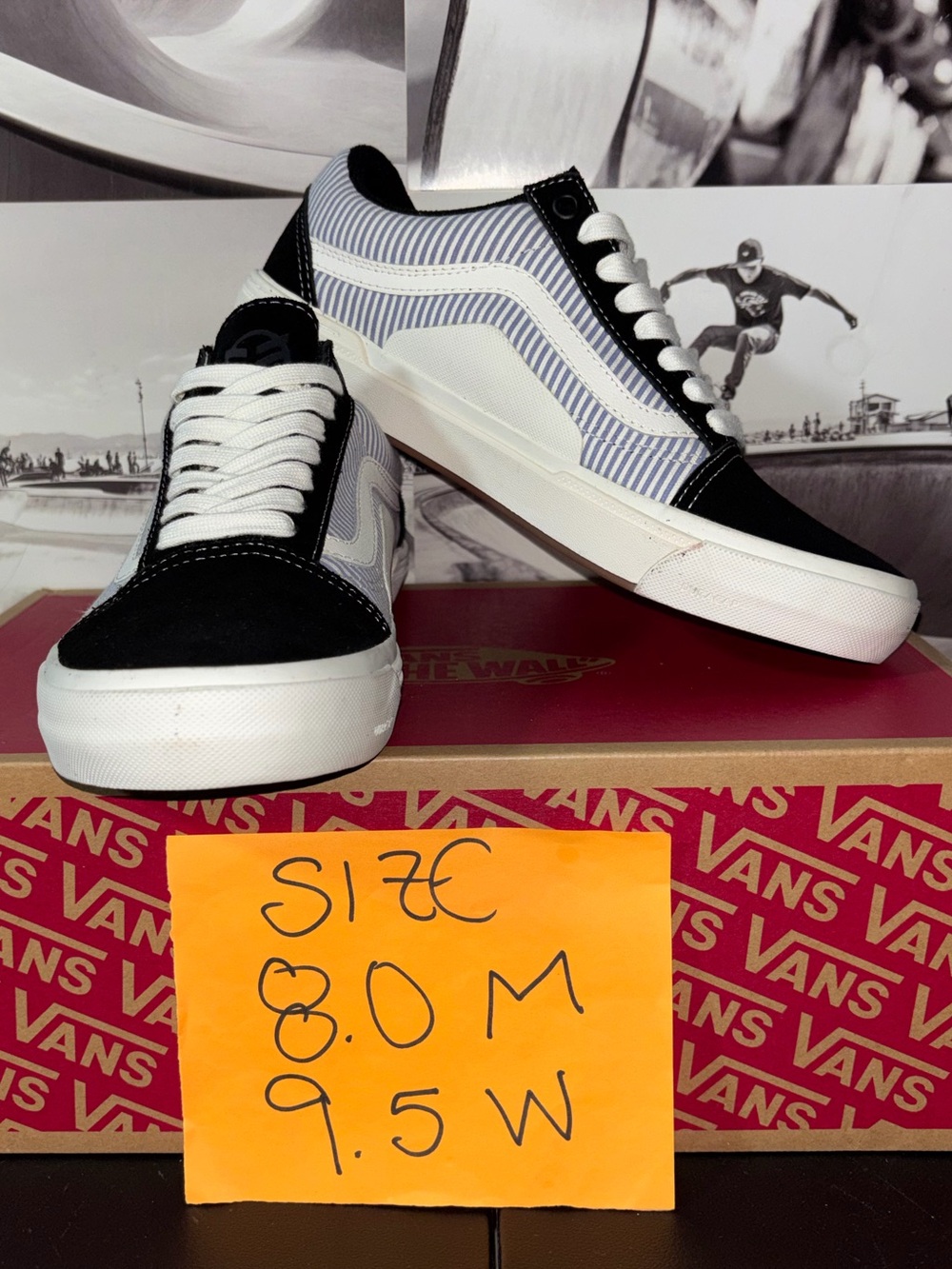 Vans BMX Old Skool sz 8.0 Men’s 9.5 Woman